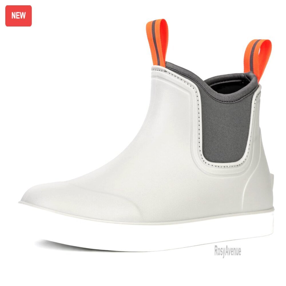 Waterproof Ankle Boots Anti-Slip Lightweight Work Shoes Fishing Garden